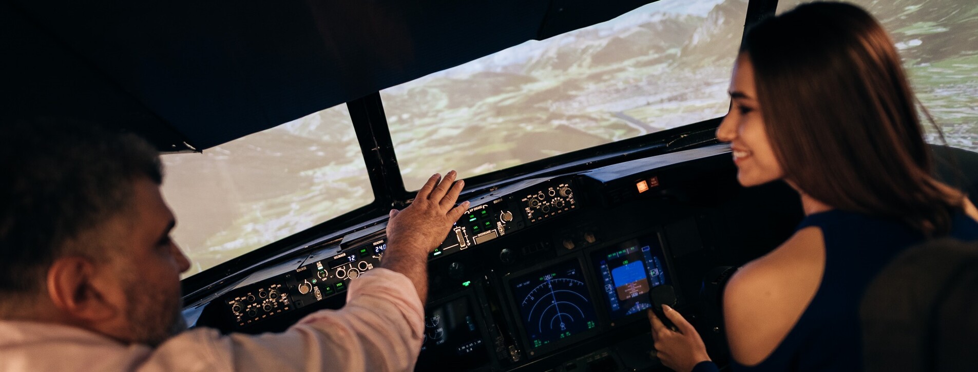 Fotoğraf 1 - İki Kişi için Boeing 737 Simülatörü ile Yurt içi Seferi Deneyimi