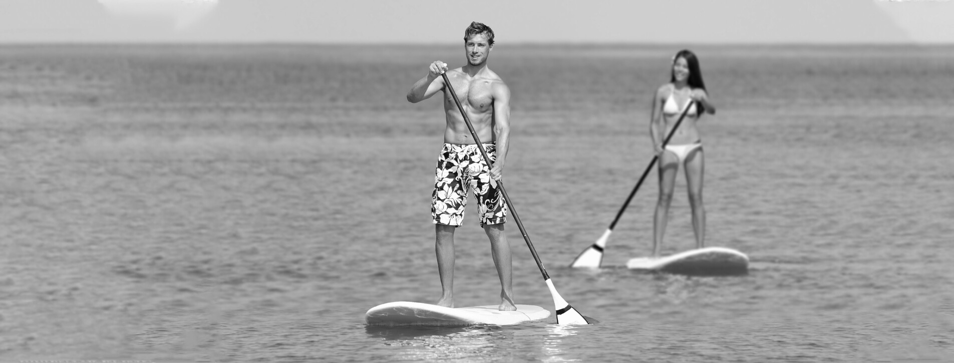 Fotoğraf 1 - İki Kişi için Stand Up Paddle Kiralama