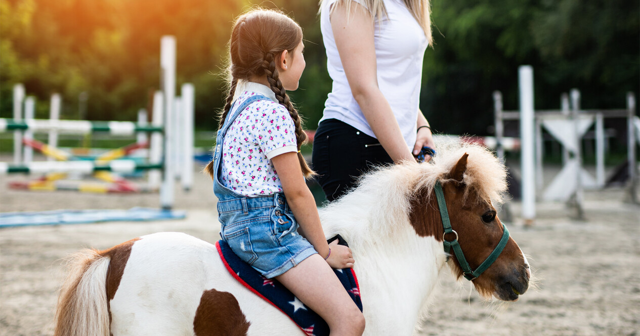 İki Çocuk için Pony Binicilik Dersi - 8 Fotoğraf 8 - İki Çocuk için Pony Binicilik Dersi
