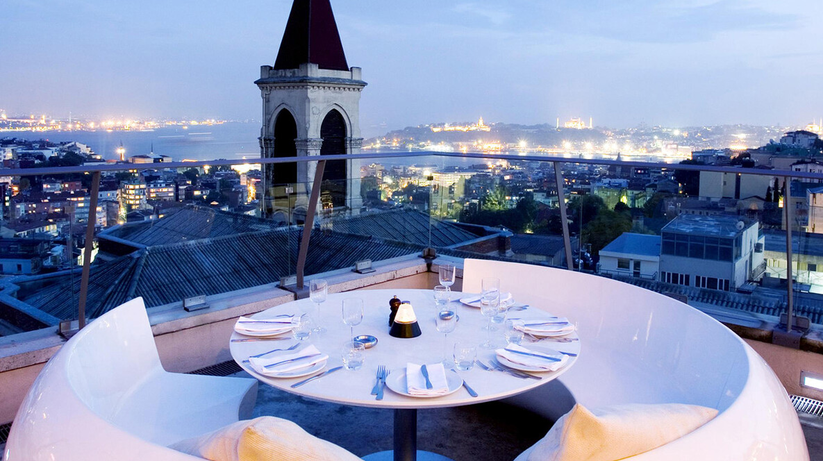 360° Manzaralı Akşam Yemeği Arkadaş için Hediye Kartları - 360° Manzaralı Akşam Yemeği