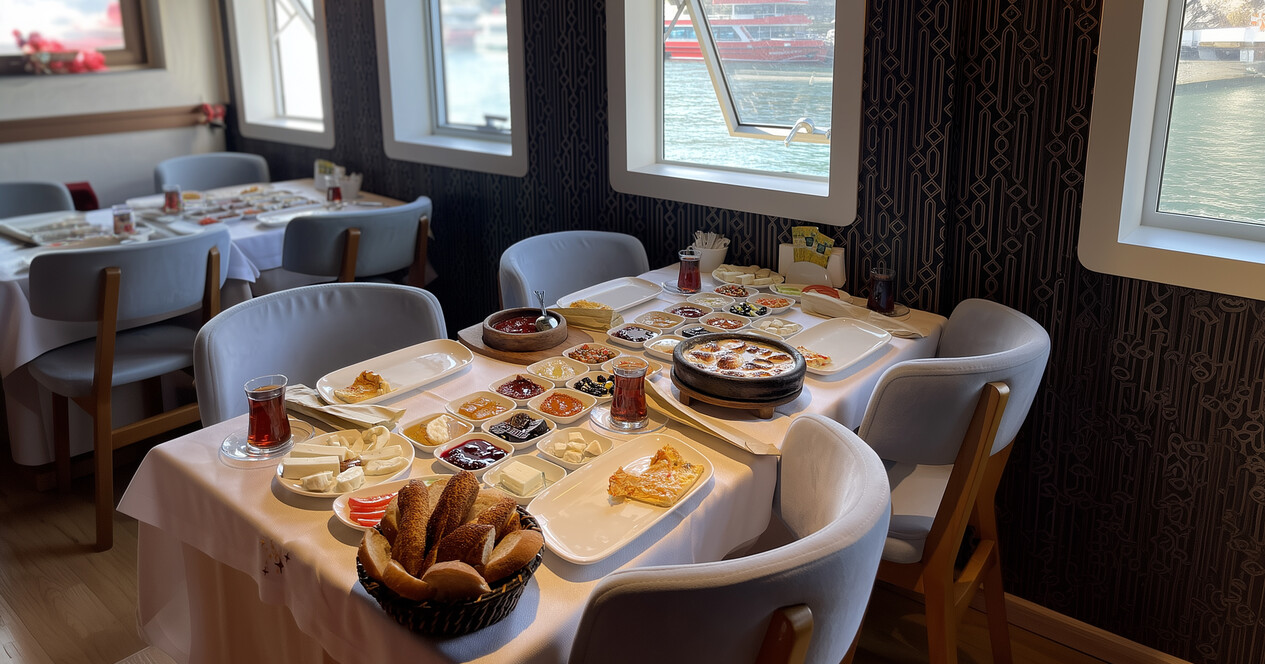 Aile için Tarihi Vapurda Gala Salonunda Kahvaltılı Boğaz Turu - 12 Fotoğraf 12 - Aile için Tarihi Vapurda Gala Salonunda Kahvaltılı Boğaz Turu