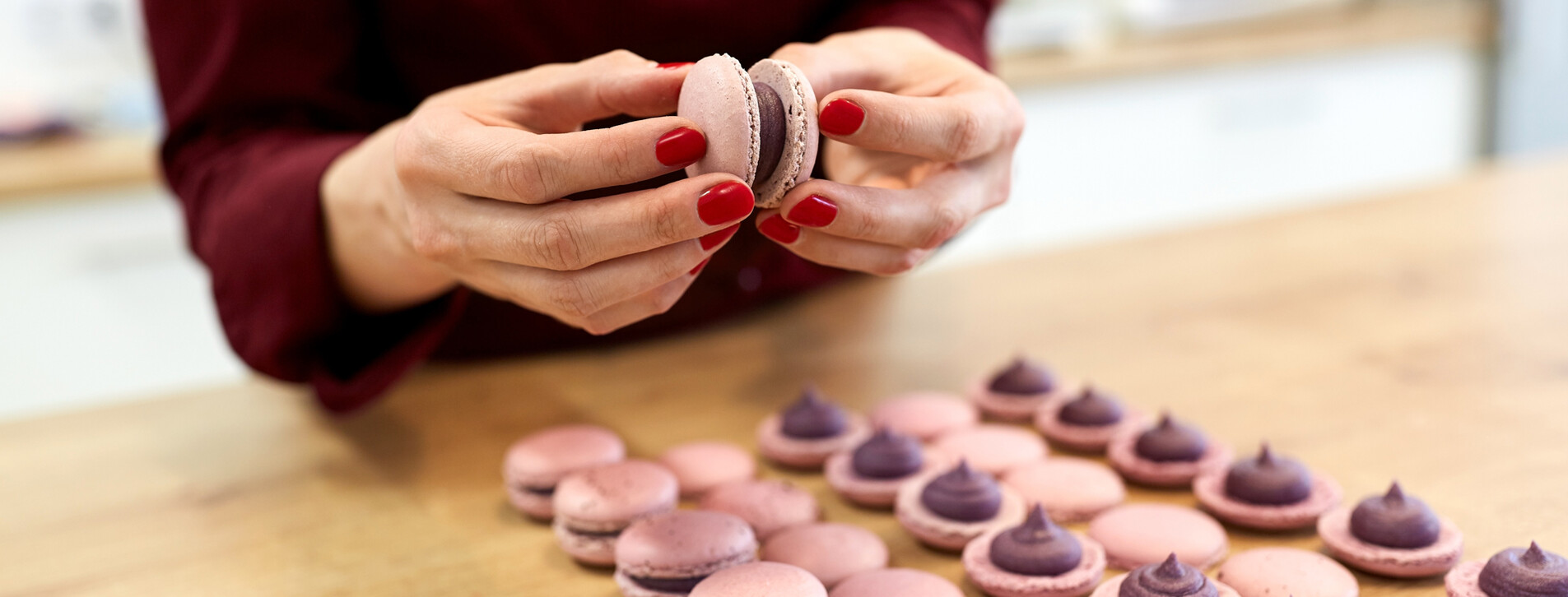 Fotoğraf 1 - İstanbul'da İki Kişi için Macaron Yapım Dersi