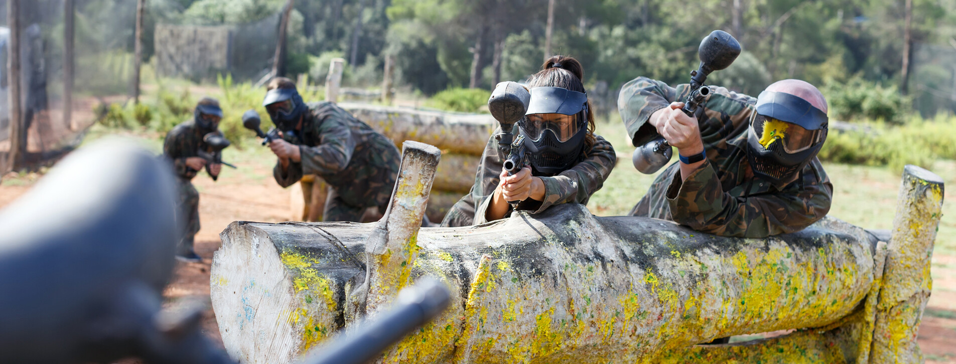 Fotoğraf 1 - Arkadaş Grubu için Paintball