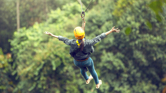 Arkadaş Grubu İçin Zipline Uçuşu Yunus Akvaryumu Bursa'da - Arkadaş Grubu İçin Zipline Uçuşu
