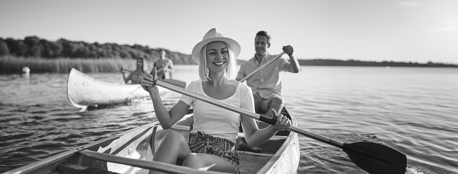 Arkadaş Grubu için Kano Turu Fotoğraf 1 - Arkadaş Grubu için Kano Turu (4 kişi)