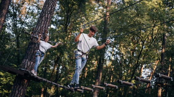 İki Kişi için İpli Parkur Yunus Akvaryumu Bursa'da - İki Kişi için İpli Parkur