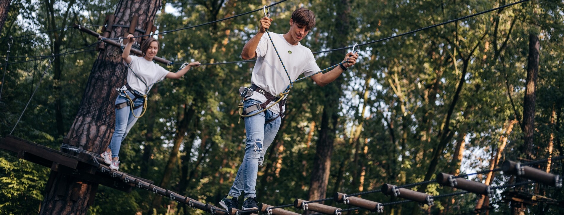 Fotoğraf 1 - İki Kişi için İpli Parkur