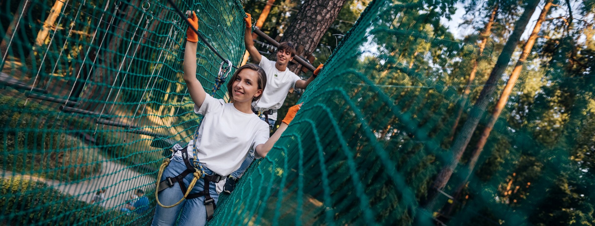 Fotoğraf 1 - Arkadaş Grubu için İpli Parkur