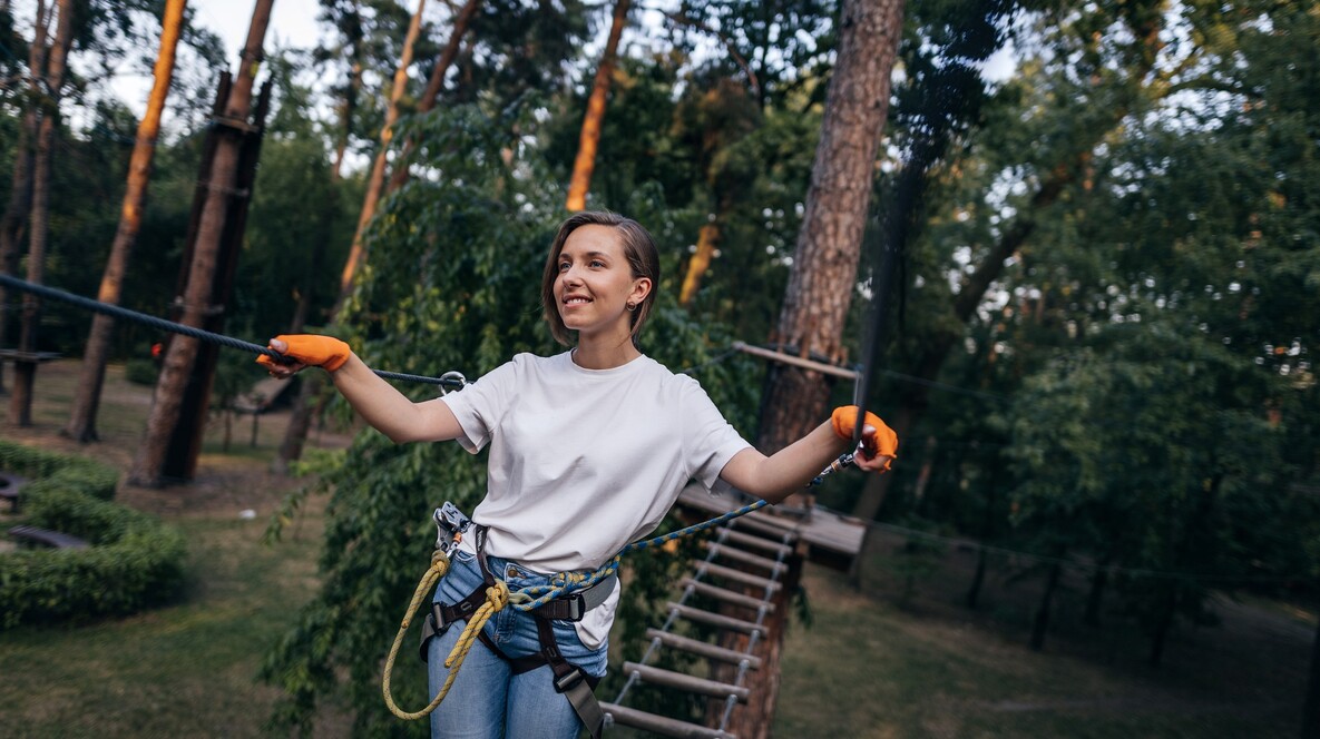 Arkadaş Grubu için İpli Parkur Arkadaş Grubu için İpli Parkur