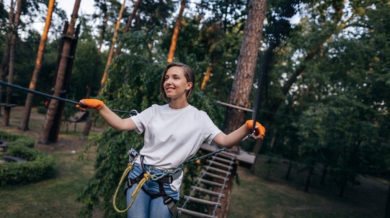 Arkadaş Grubu için İpli Parkur (4 kişi) 18 Yaş Doğum Günü Hediyeleri Bursa'da - Arkadaş Grubu için İpli Parkur (4 kişi)