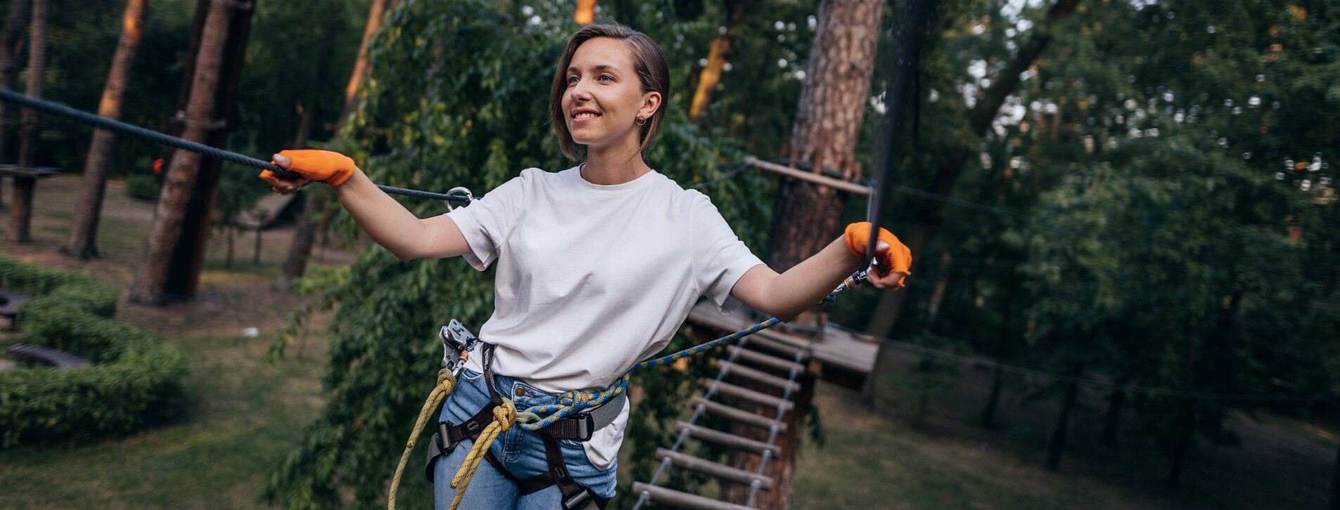 Fotoğraf 1 - Arkadaş Grubu için İpli Parkur