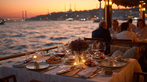 Arkadaş Grubu için Boğazda Teknede Akşam Yemeği 8 yaş doğum günü hediyesi - Arkadaş Grubu için Boğazda Teknede Akşam Yemeği
