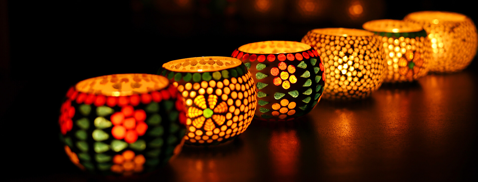 Fotoğraf 1 - İki kişi için Mozaik Mumluk Atölyesi