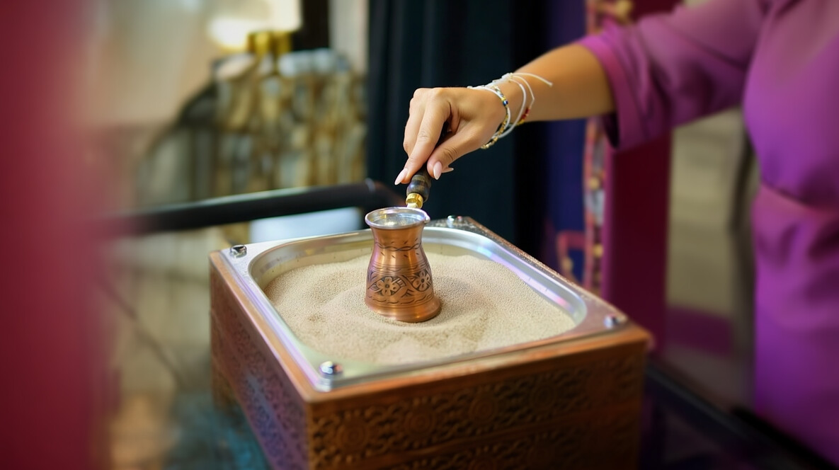 Kumda Türk Kahvesi Yapımı Atölyesi Öğrencilere Karne Hediyeleri Muğla'da - Kumda Türk Kahvesi Yapımı Atölyesi