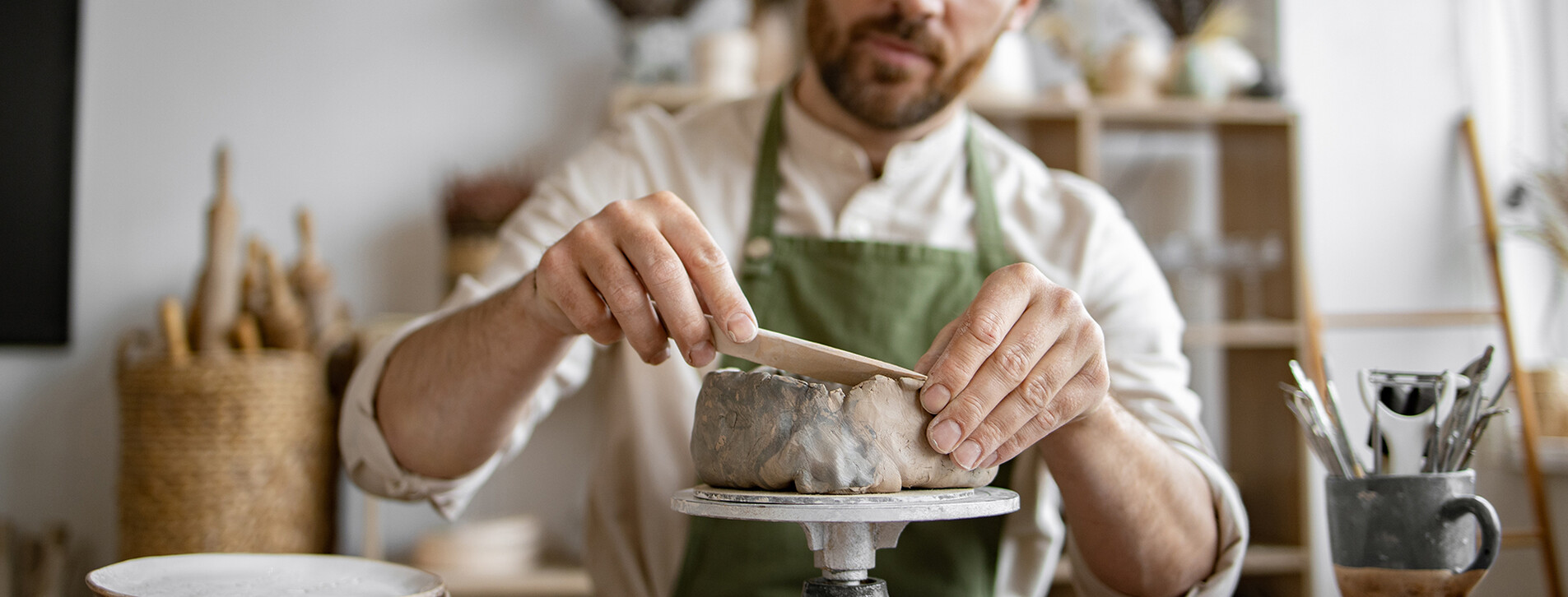 Fotoğraf 1 - İki kişi için Çömlek Atölyesi