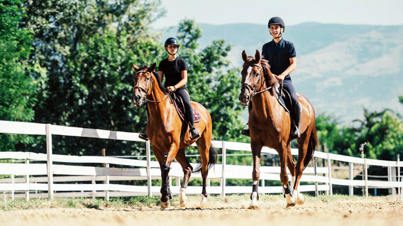 İki Kişi için Binicilik Dersi İki Kişi için Binicilik Dersi