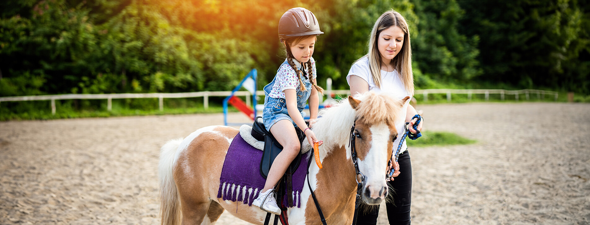 Fotoğraf 1 - Çocuk için Pony Binicilik Dersi