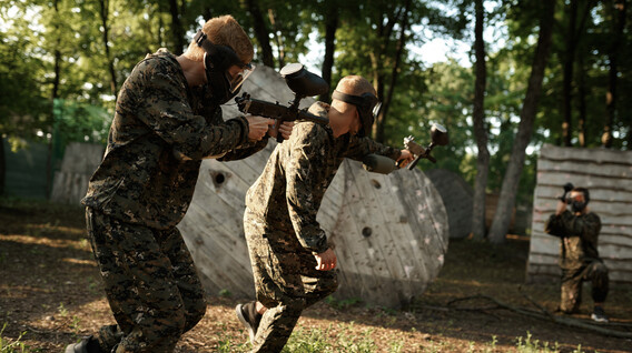 Arkadaş Grubu için Paintball Polise Hediye - Arkadaş Grubu için Paintball