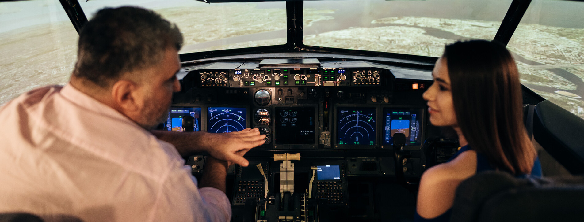 İki Kişi için Boeing 737 Uçuş Simülatörü Deneyimi - 4 Fotoğraf 4 - İki Kişi için Boeing 737 Uçuş Simülatörü Deneyimi