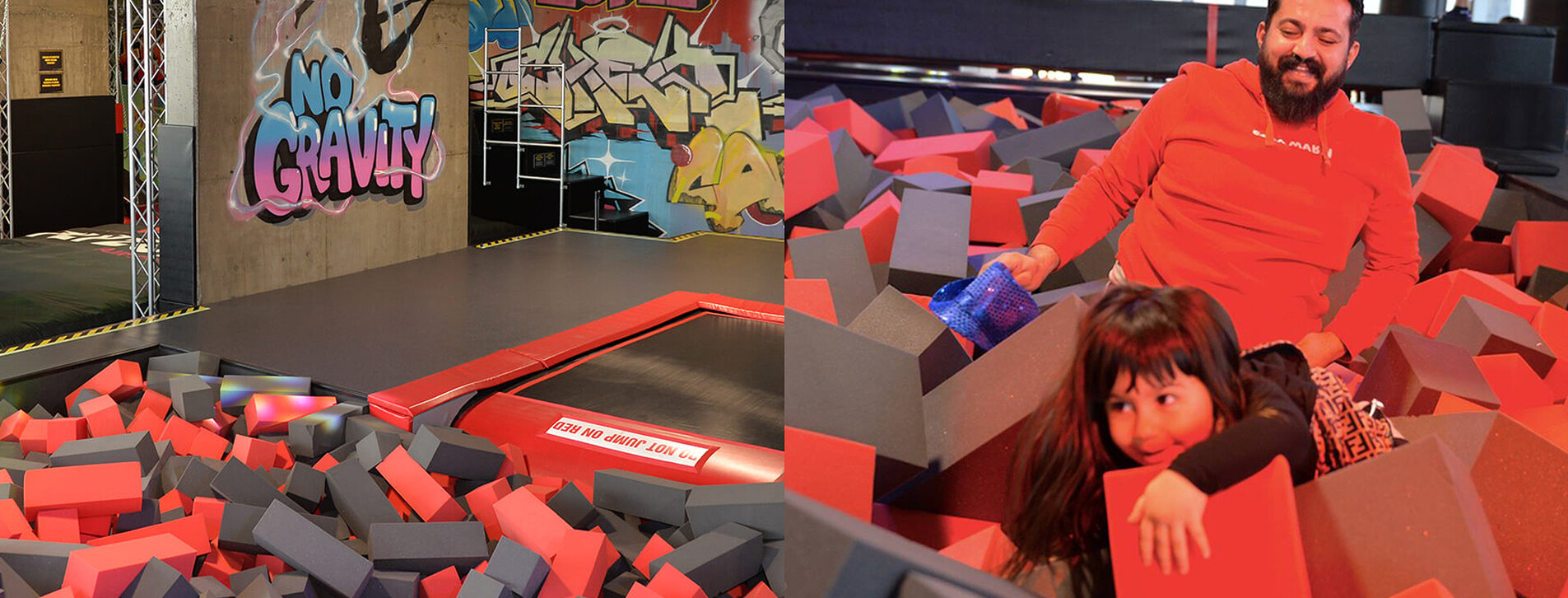 İki Çocuk için Trambolin Parkı - 13 Fotoğraf 13 - İki Çocuk için Trambolin Parkı