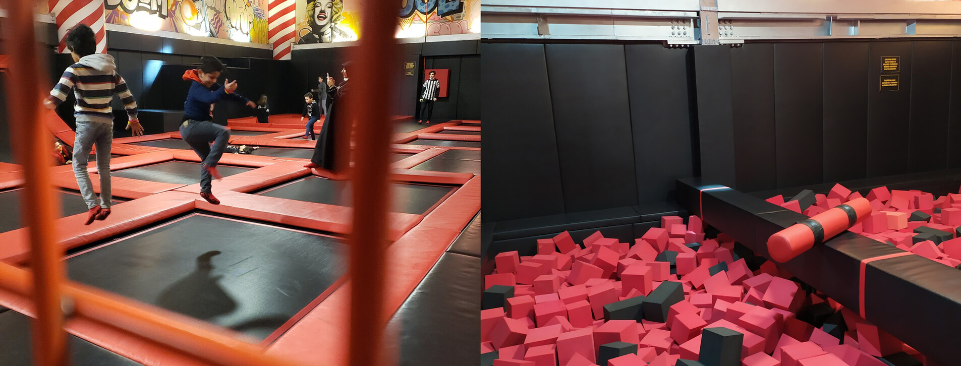 İki Çocuk için Trambolin Parkı - 3 Fotoğraf 3 - İki Çocuk için Trambolin Parkı