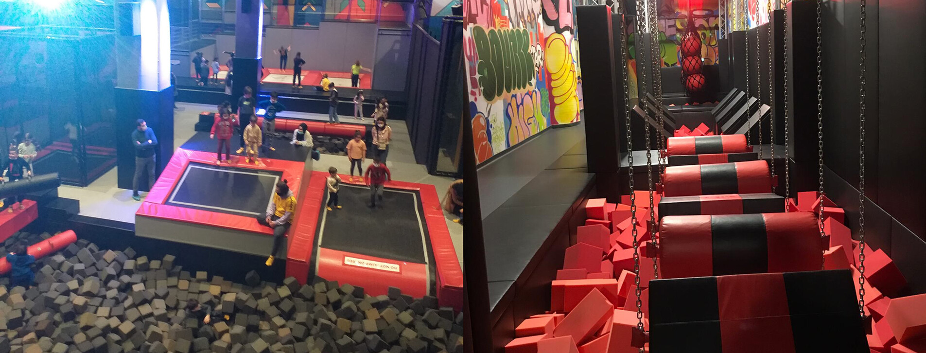 İki Çocuk için Trambolin Parkı - 29 Fotoğraf 29 - İki Çocuk için Trambolin Parkı