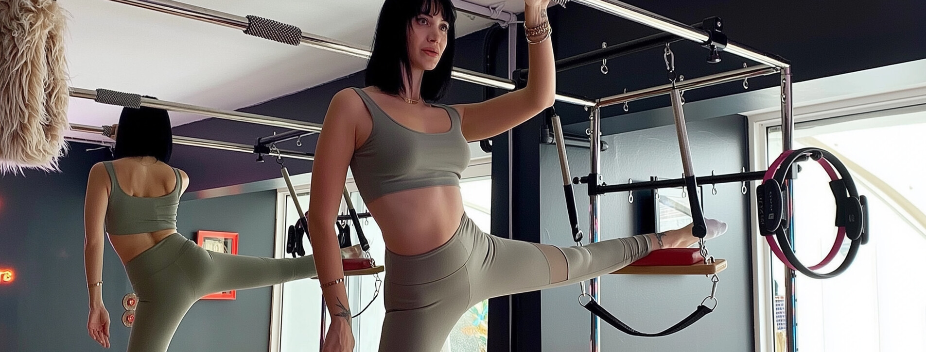 İki Kişi için Reformer Pilates Dersi - 15 Fotoğraf 15 - İki Kişi için Reformer Pilates Dersi