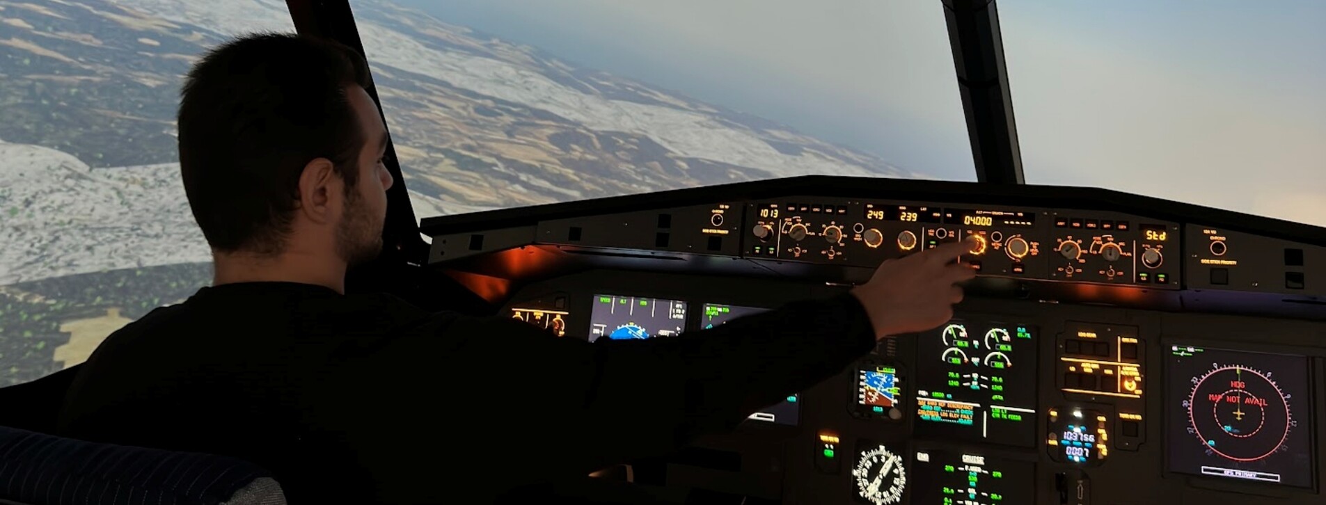 İki Kişi için Boeing 737 Uçuş Simülatörü Deneyimi - 27 Fotoğraf 27 - İki Kişi için Boeing 737 Uçuş Simülatörü Deneyimi